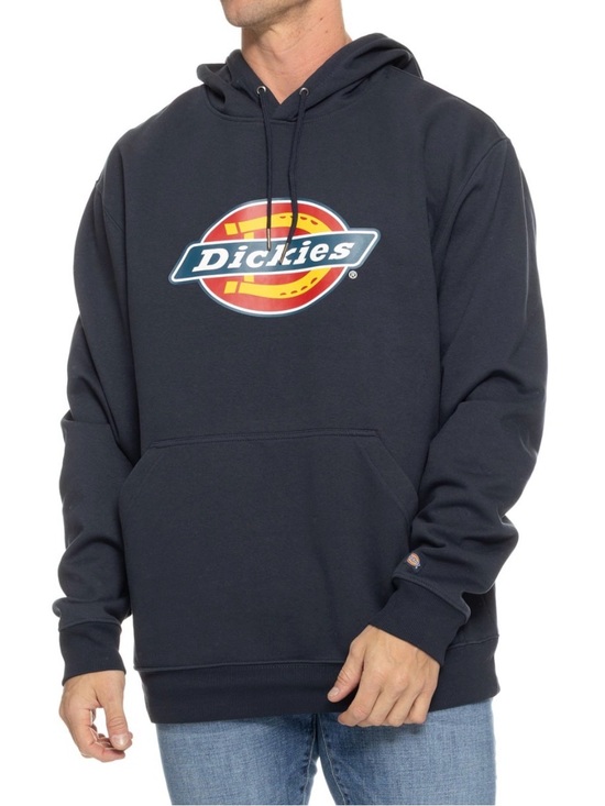 Dickies Other - Dickies Men's Logo Pullover Fleece Hoodie, Water Repellent, Dark Navy,Large